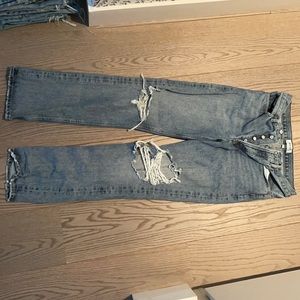 Agolde Lana jeans - barely worn!